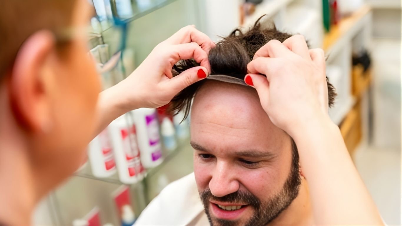 Non Surgical Hair Toupee