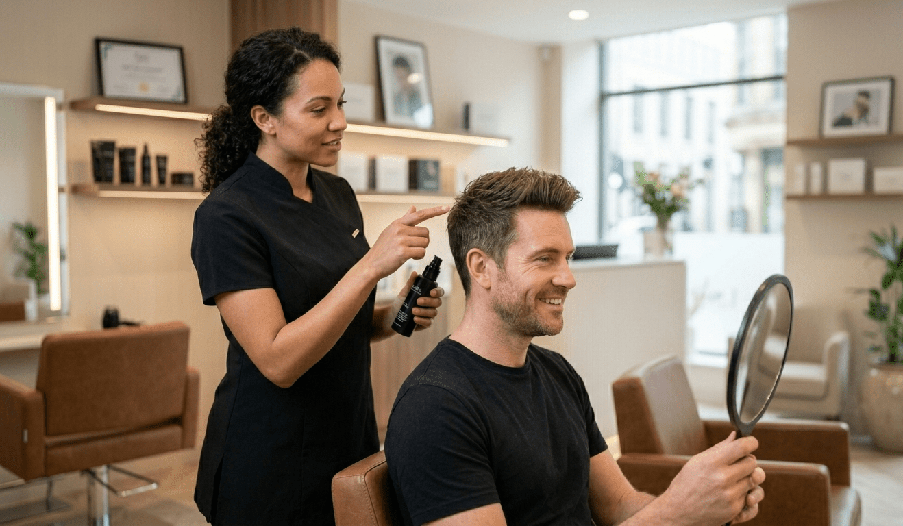Non-Surgical Hair Replacement in Sharjah