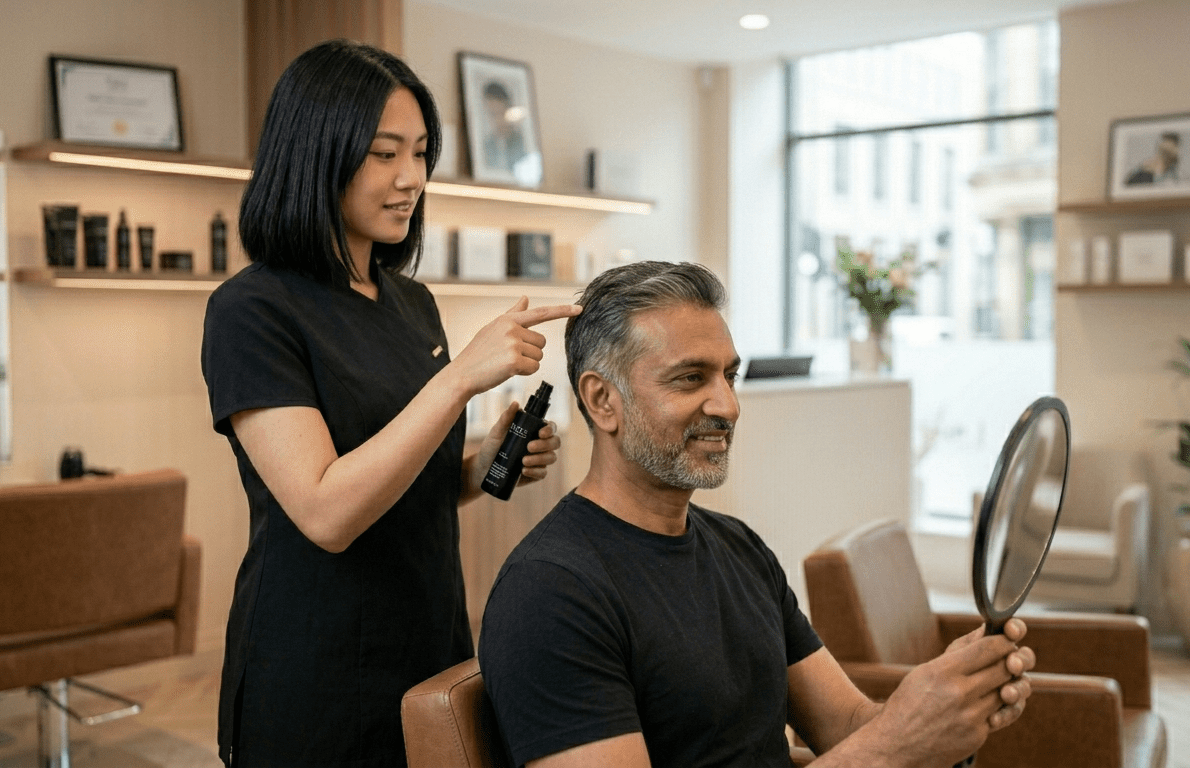 Non-Surgical Hair Replacement in Abu Dhabi